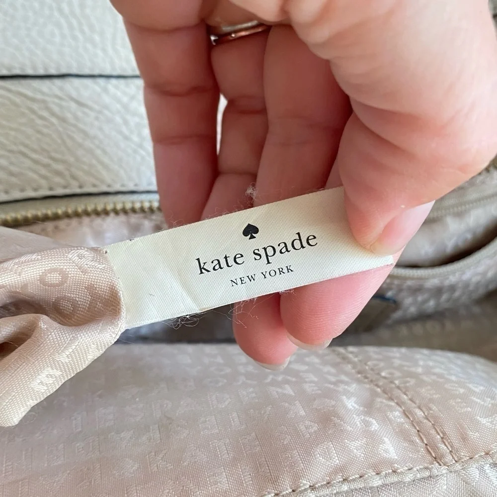 Kate Spade Hobo Bag Berkshire Stevie Purse Y2K Soft Slouchy Real Leather Satchel